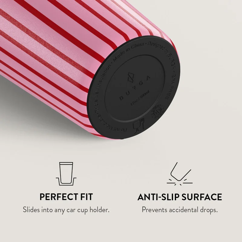 Burga  Burga Favorite Bikini 700ml Travel Mug Flap & Straw Set Lid Combo – BPA-Free Stainless Steel, Triple-Layer Insulated, Leak-Resistant, Premium Printed Design – Hot & Cold Drinks  | Best Price UAE